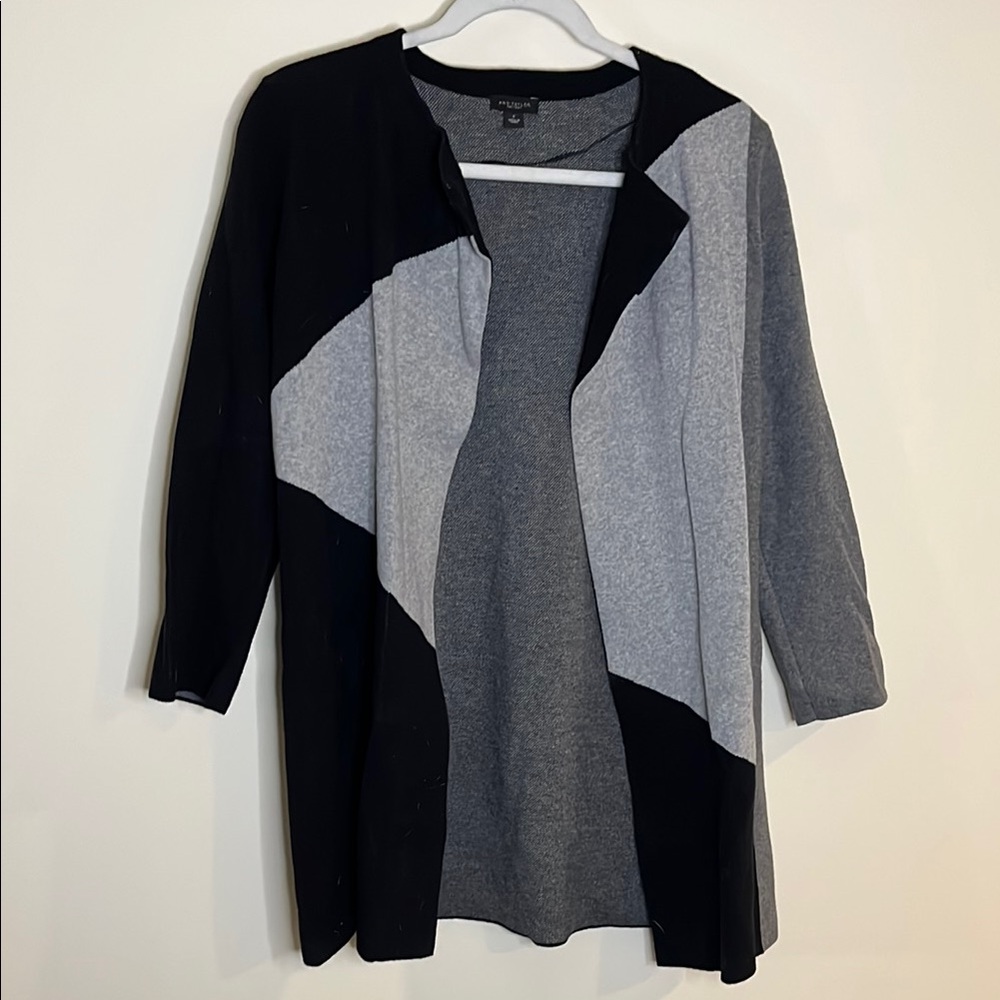 Ann Taylor Factory Open Front Cardigan
